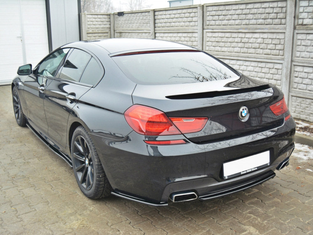 Spoiler CAP compatible with BMW 6 Gran Coupe M Sport - Textured