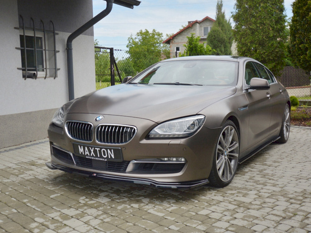 MAXTON DESIGN Front Splitter BMW 6 Gran Coupe