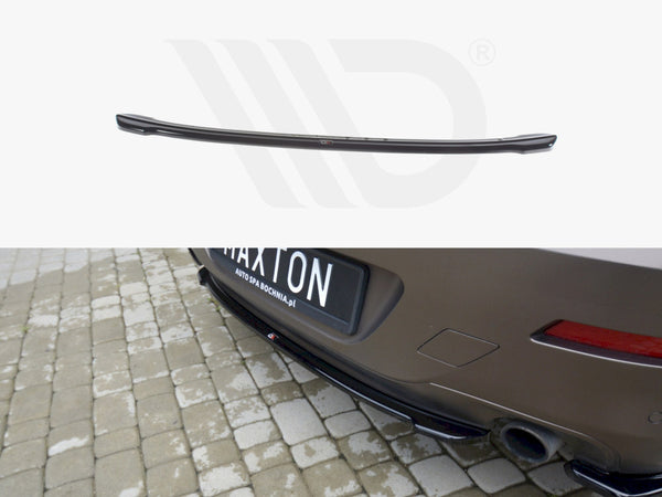 MAXTON DESIGN Central Rear Splitter BMW 6 Gran Coupe