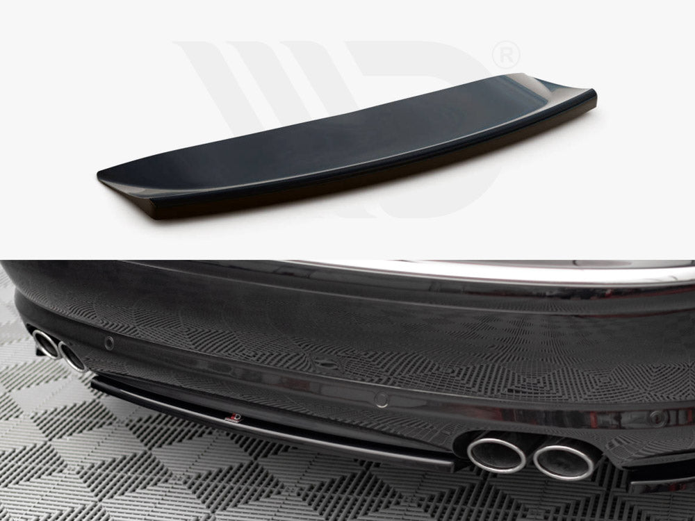 MAXTON DESIGN Central Rear Splitter Audi S8 D3 (2006-2010)
