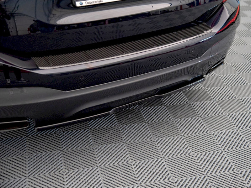 MAXTON DESIGN Central Rear Splitter BMW 6 GT G32 M-Pack (2017-)