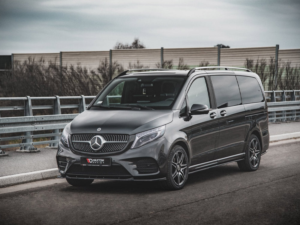 Front Splitter V.1 compatible with Mercedes-Benz V-Class AMG Line W447