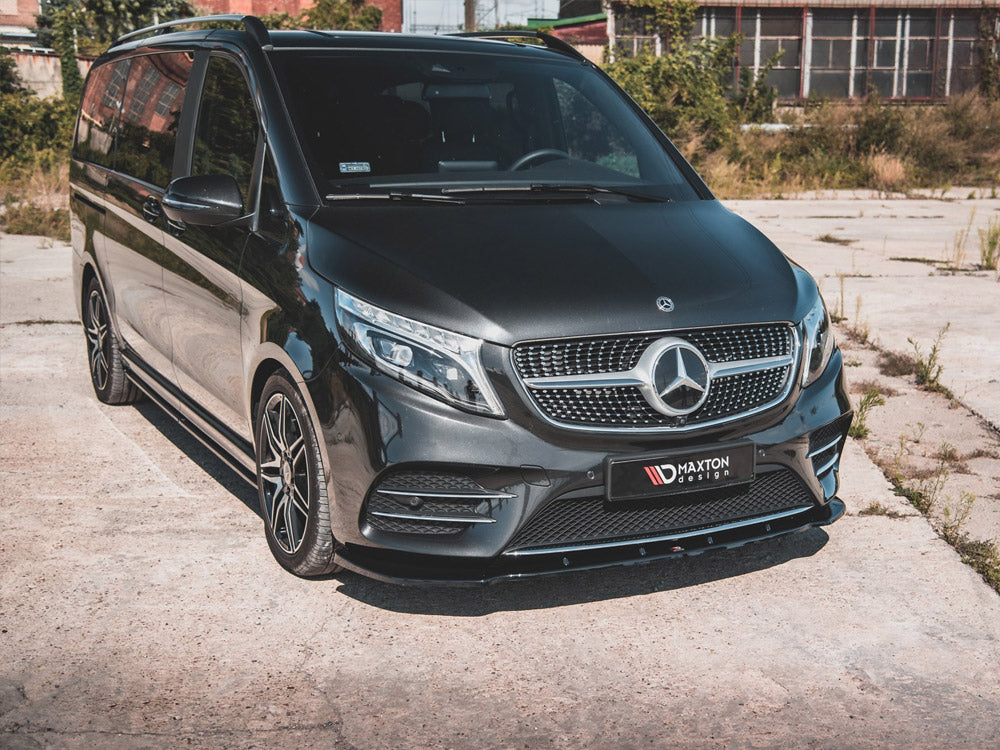 Front Splitter V.2 compatible with Mercedes-Benz V-Class AMG Line W447