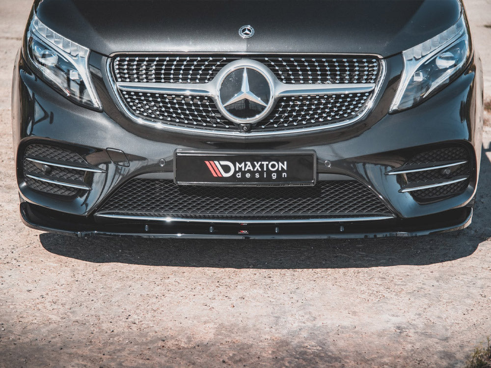 Front Splitter V.2 compatible with Mercedes-Benz V-Class AMG Line W447