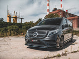 Front Splitter V3 Mercedes-benz V-class Amg-line W447 Facelift (2019-)