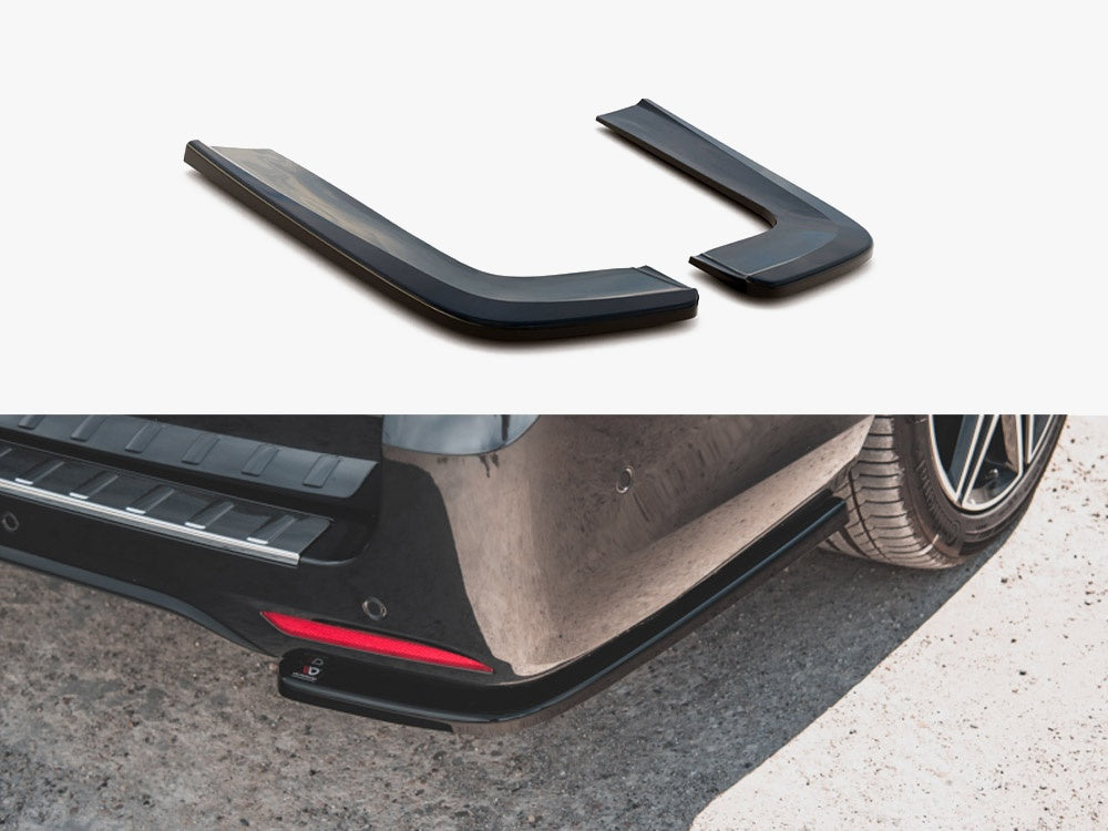 Rear Side Splitters V.1 compatible with Mercedes-Benz V-Class AMG Line W447 Facelift