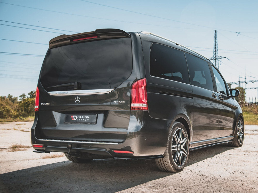 Rear Side Splitters V.1 compatible with Mercedes-Benz V-Class AMG Line W447 Facelift