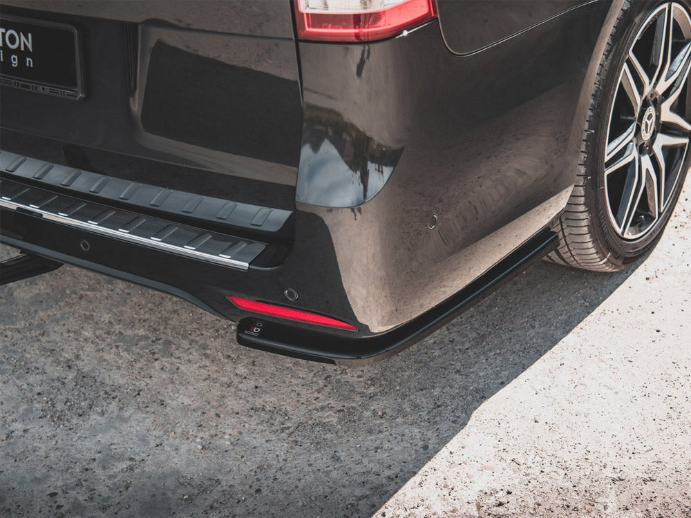 Rear Side Splitters V.1 compatible with Mercedes-Benz V-Class AMG Line W447 Facelift