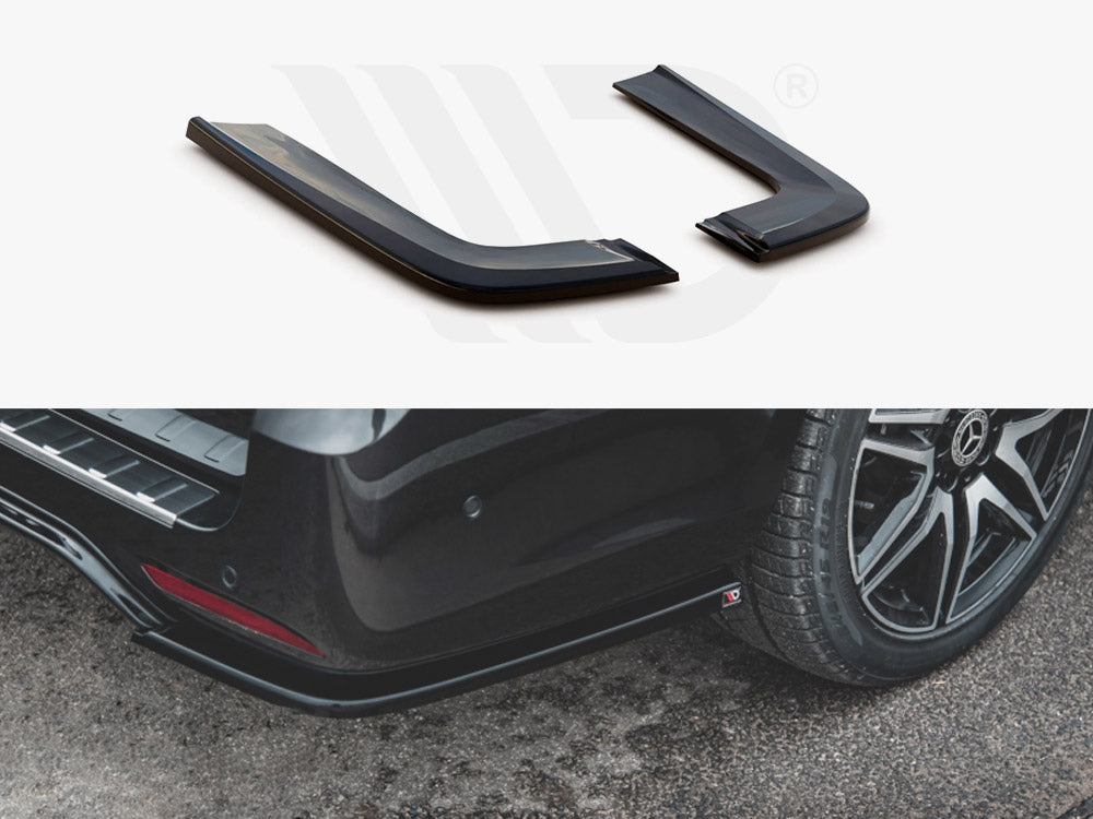 Rear Side Splitters V2 Mercedes-benz V-class Amg-line W447 Facelift (2019-)