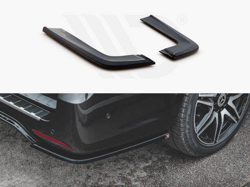 Rear Side Splitters V2 Mercedes-benz V-class Amg-line W447 Facelift (2019-)