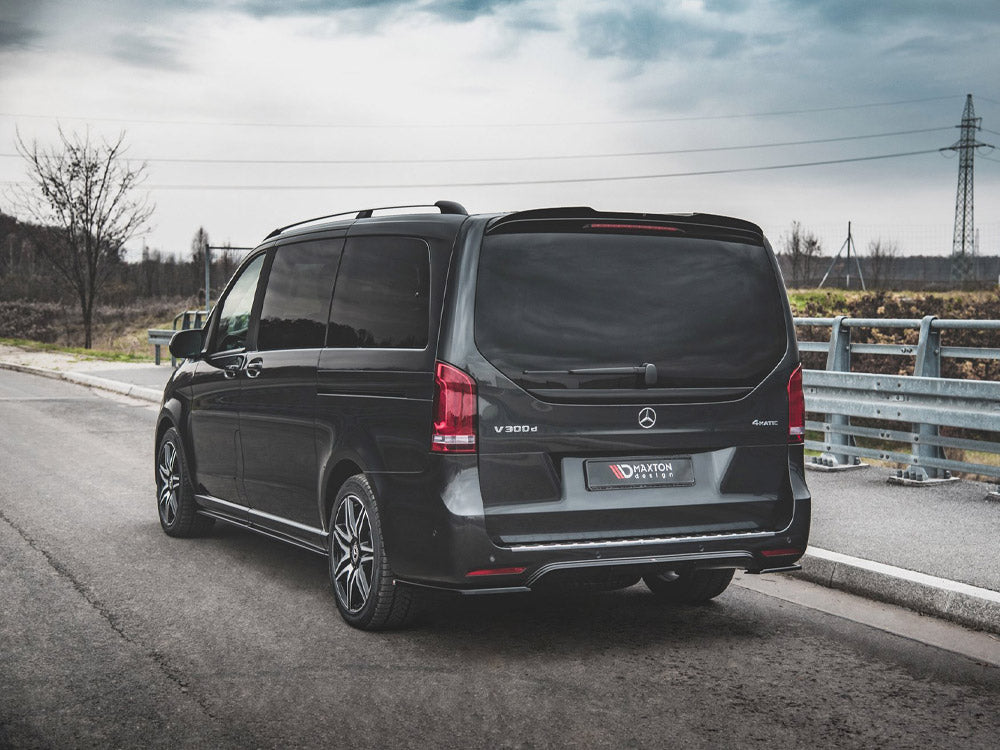 Rear Side Splitters V.2 compatible with Mercedes-Benz V-Class AMG Line W447 Facelift