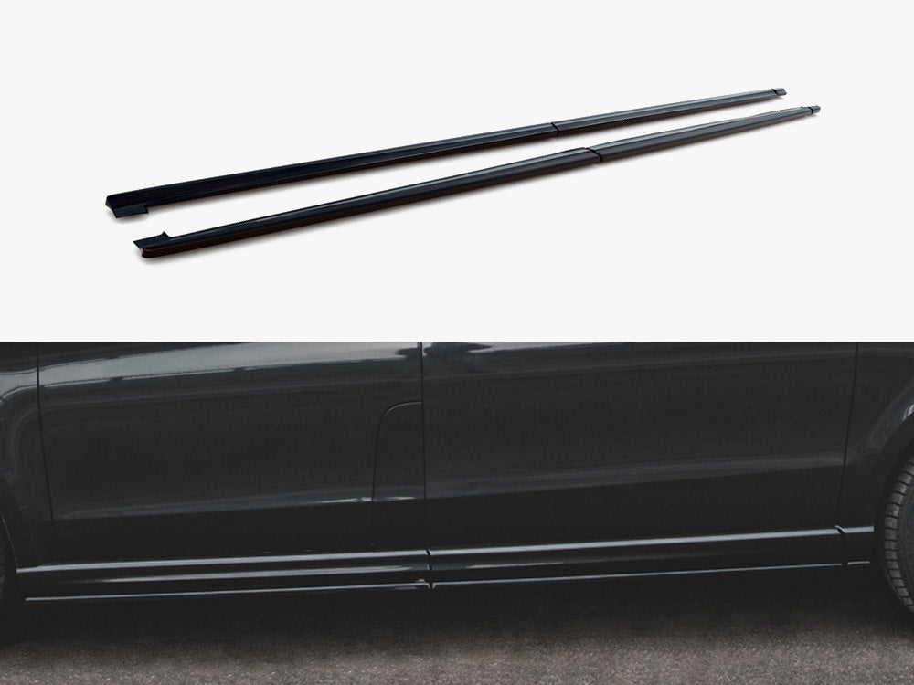 Side Skirts Diffusers compatible with Mercedes-Benz V-Class Long AMG Line W447