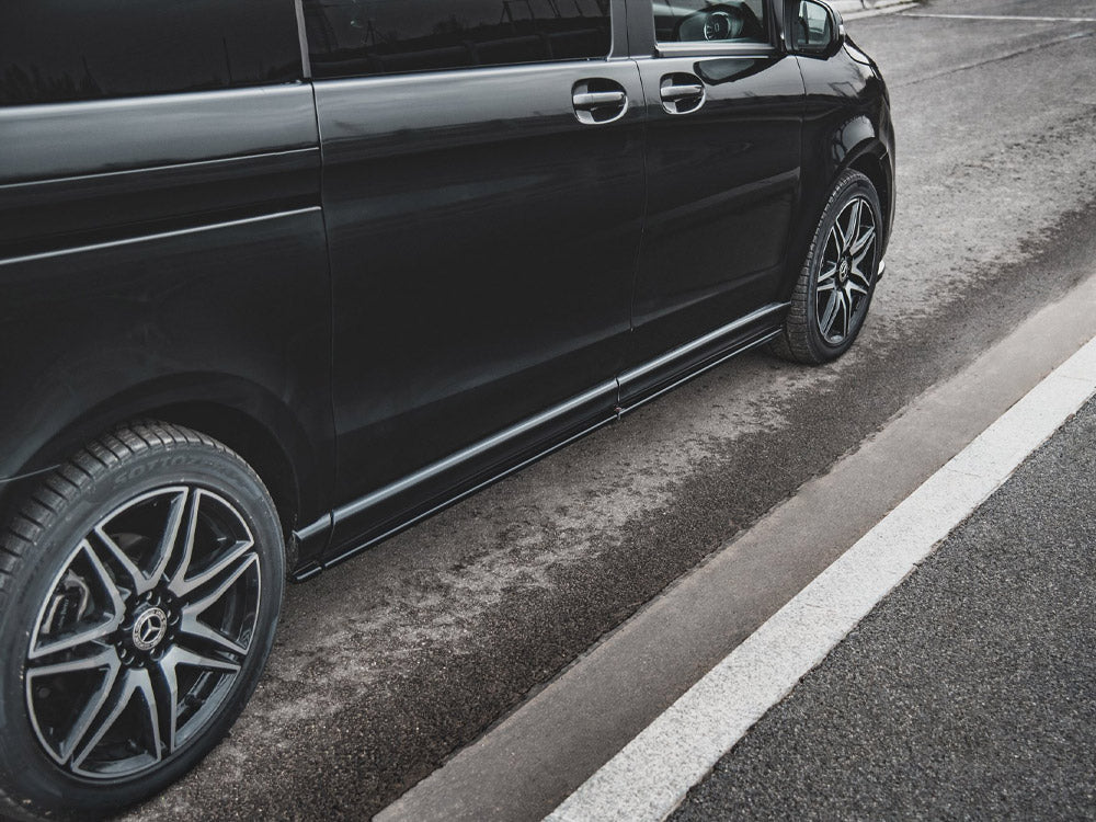 Side Skirts Diffusers compatible with Mercedes-Benz V-Class Long AMG Line W447