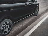 Side Skirts Diffusers compatible with Mercedes-Benz V-Class Long AMG Line W447