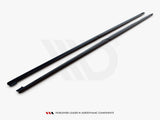 Side Skirts Diffusers compatible with Mercedes-Benz V-Class Long AMG Line W447