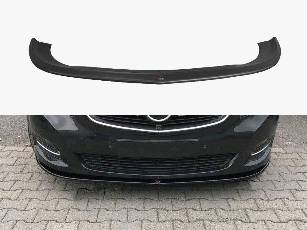 Front Splitter V.1 compatible with Mercedes V-Class W447 - Carbon Look