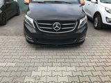 Front Splitter V.1 compatible with Mercedes V-Class W447 - Carbon Look