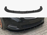Front Splitter V.2 compatible with Mercedes V-Class W447 - Carbon Look