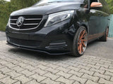 Front Splitter V.3 compatible with Mercedes V-Class W447 - Textured