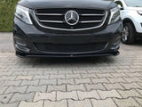 Front Splitter V.3 compatible with Mercedes V-Class W447 - Carbon Look