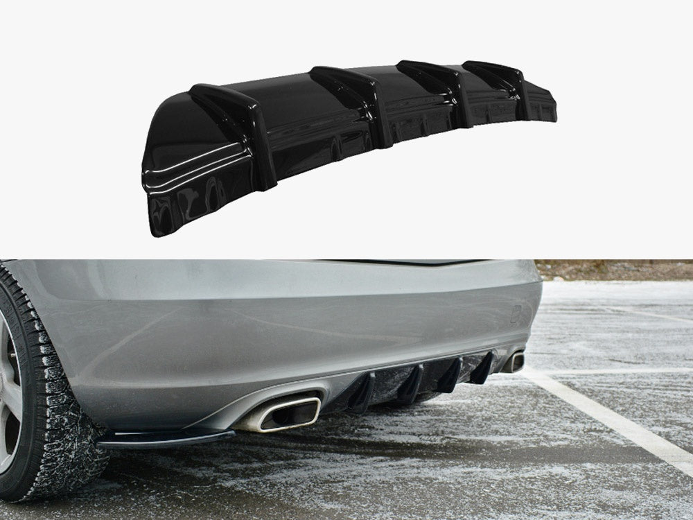 Rear Diffuser compatible with Mercedes-Benz SLK R172 Standard (2011-2015)