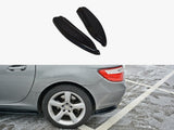Rear Side Splitters V.1 compatible with Mercedes-Benz SLK R172 Standard (2011-2015)