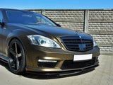 Front Splitter compatible with Mercedes S-Class W221 AMG