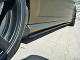 Side Skirts Diffusers compatible with Mercedes S-Class W221 AMG LWB - Textured