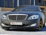 Front Splitter compatible with Mercedes S-Class W221