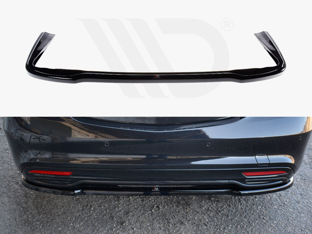 Rear Splitter Mercedes S-class Amg-line W222 (2013-2017)
