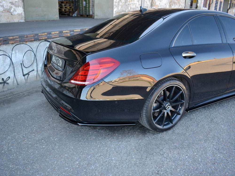 Rear Splitter Mercedes S-class Amg-line W222 (2013-2017)