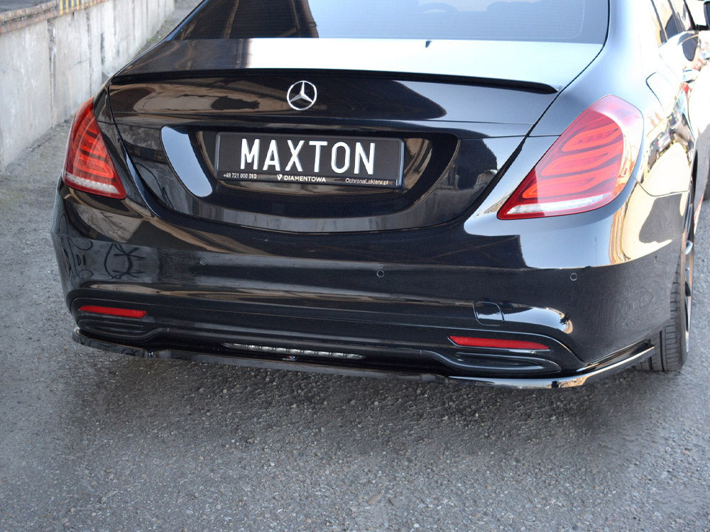 Rear Splitter Mercedes S-class Amg-line W222 (2013-2017)