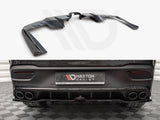 MAXTON DESIGN Central Rear Splitter (Vertical Bars) Mercedes AMG GLE Coupe C167 (2019-)