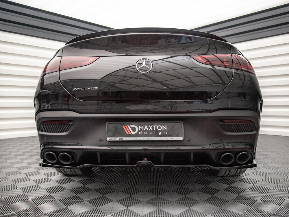 Rear Splitter (Vertical Bars) compatible with Mercedes-AMG GLE 53 Coupe C167 / C167 Facelift