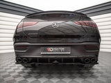 Rear Splitter (Vertical Bars) compatible with Mercedes-AMG GLE 53 Coupe C167 / C167 Facelift
