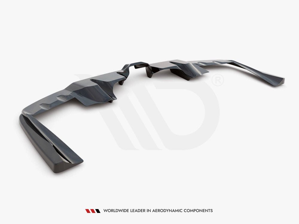 MAXTON DESIGN Central Rear Splitter (Vertical Bars) Mercedes AMG GLE Coupe C167 (2019-)