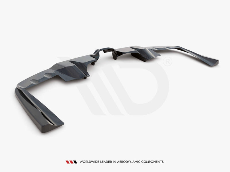 MAXTON DESIGN Central Rear Splitter (Vertical Bars) Mercedes AMG GLE Coupe C167 (2019-)