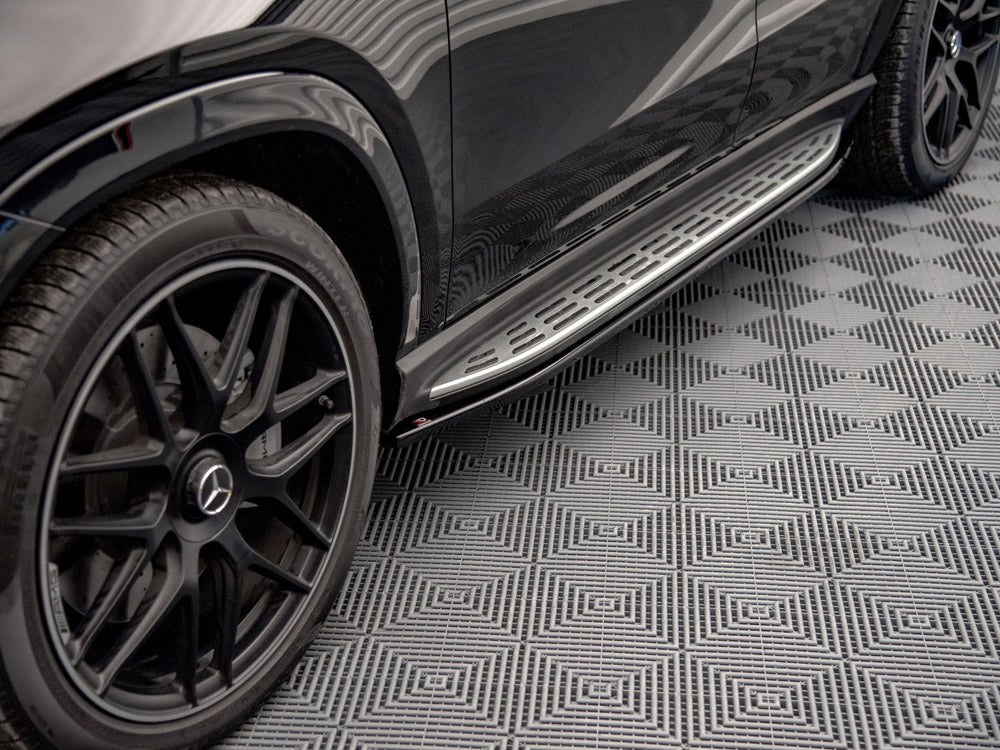 Side Skirts Diffusers V.2 compatible with Mercedes-AMG / AMG Line GLE Coupe C167 / C167 Facelift