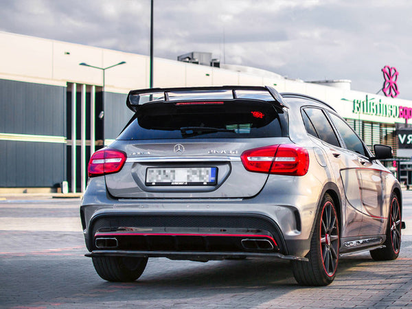 Rear Splitter (NO Vertical Bars) Mercedes-benz GLA 45 AMG SUV (X156) Pre-facelift (2014-2017)