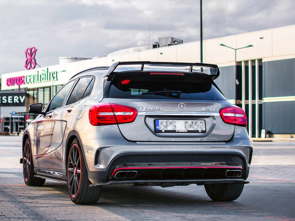 Rear Splitter (Vertical Bars) compatible with Mercedes-Benz GLA 45 AMG SUV (X156) Pre-Facelift