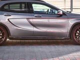 Side Skirts Splitters compatible with Mercedes-Benz GLA 45 AMG SUV (X156) Pre-facelift (2014-2017) - Textured