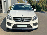 Front Splitter V.1 compatible with Mercedes GLE W166 AMG Line (2015-2018)
