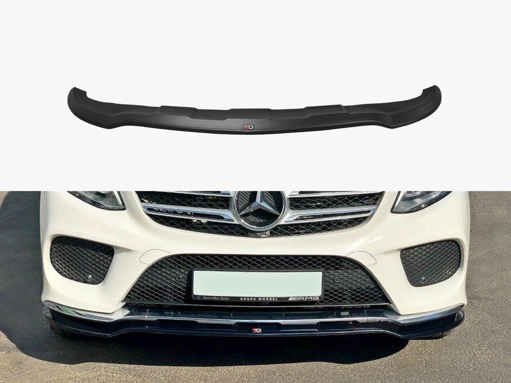Front Splitter V.1 compatible with Mercedes GLE W166 AMG Line (2015-2018)