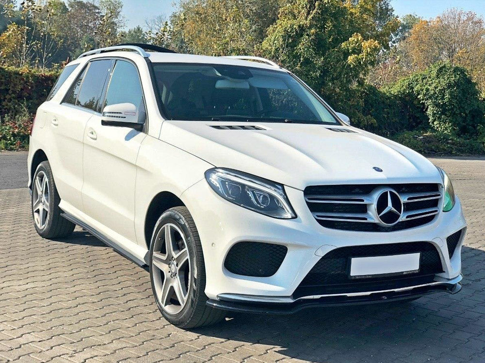 Front Splitter V.1 compatible with Mercedes GLE W166 AMG Line (2015-2018)