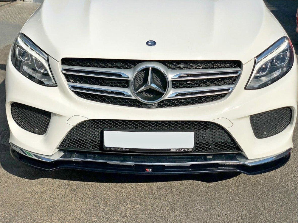 Front Splitter V.1 compatible with Mercedes GLE W166 AMG Line (2015-2018)