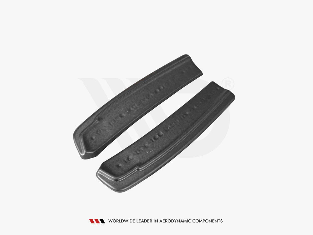 Rear Side Splitters compatible with Mercedes GLE W166 AMG Line (2015-2018) - Carbon Look