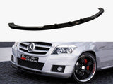 Front Splitter compatible with Mercedes GLK W204 (For Standard Bumper) - Carbon Look
