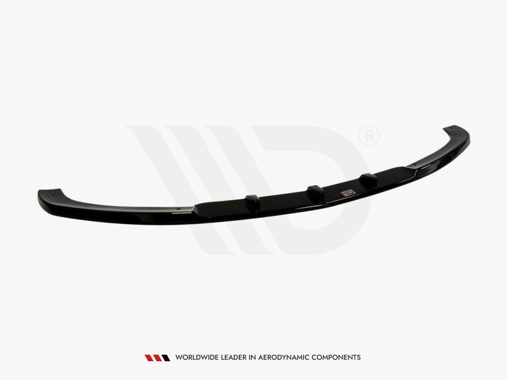 Front Splitter compatible with Mercedes GLK W204 (For Standard Bumper) - Carbon Look