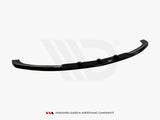 Front Splitter compatible with Mercedes GLK W204 (For Standard Bumper) - Carbon Look