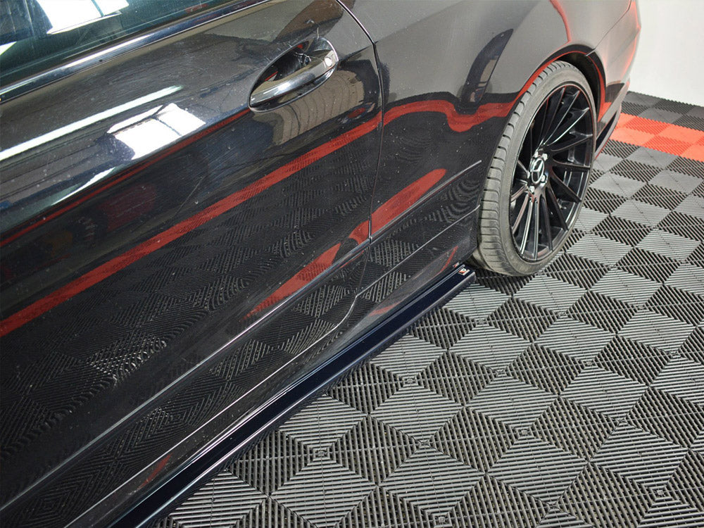Side Skirts Diffusers compatible with Mercedes E-Class W207 Coupe AMG Line